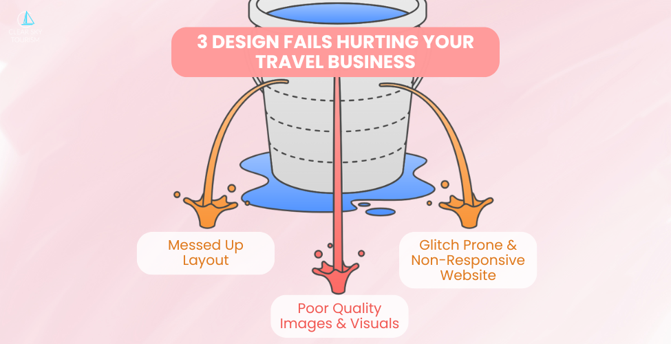 3 Design Fails Hurting Your Travel Business